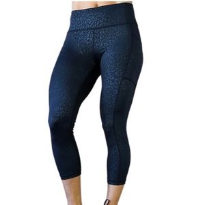 CVG black leopard leggings